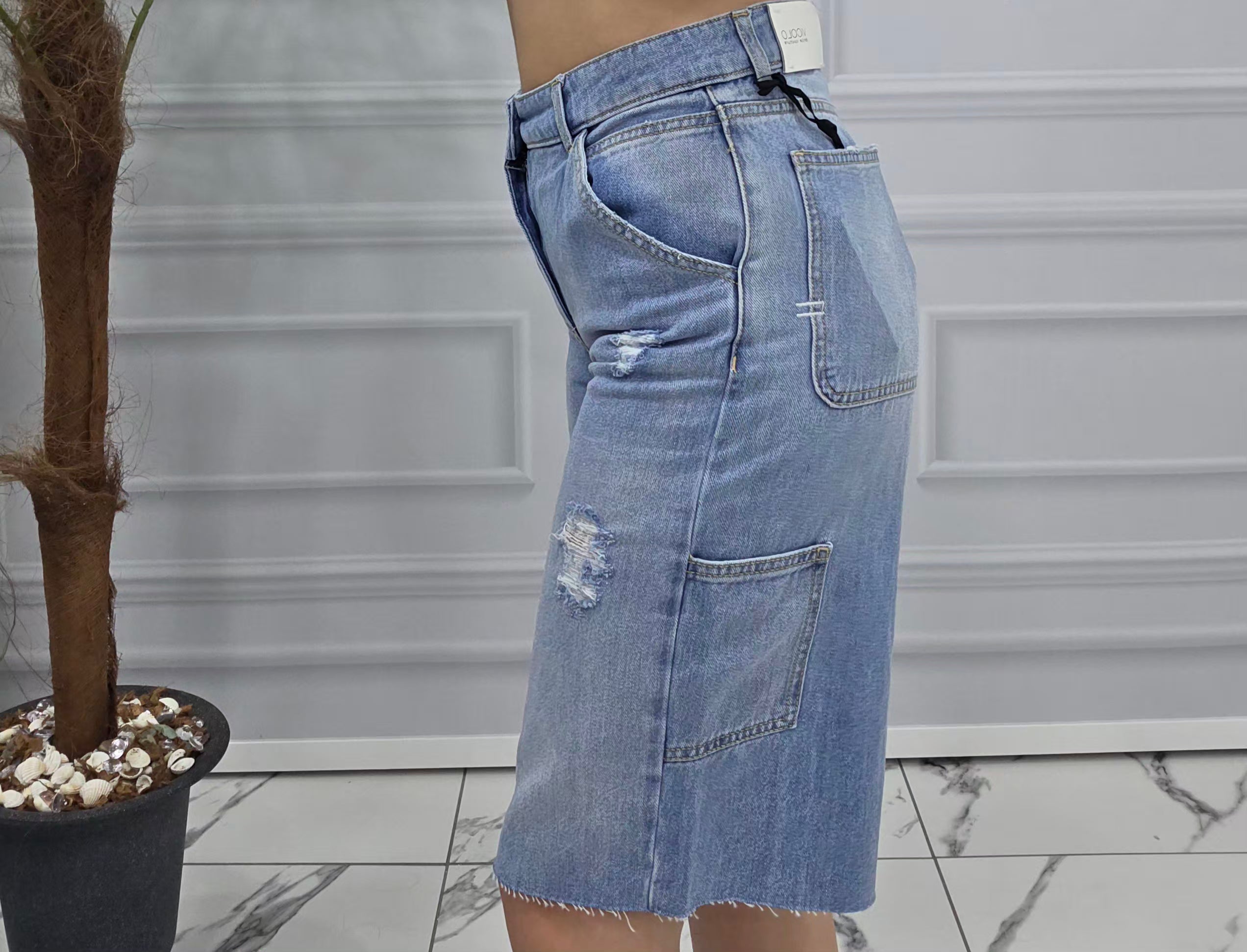 Denim Capri Pants Vicolo