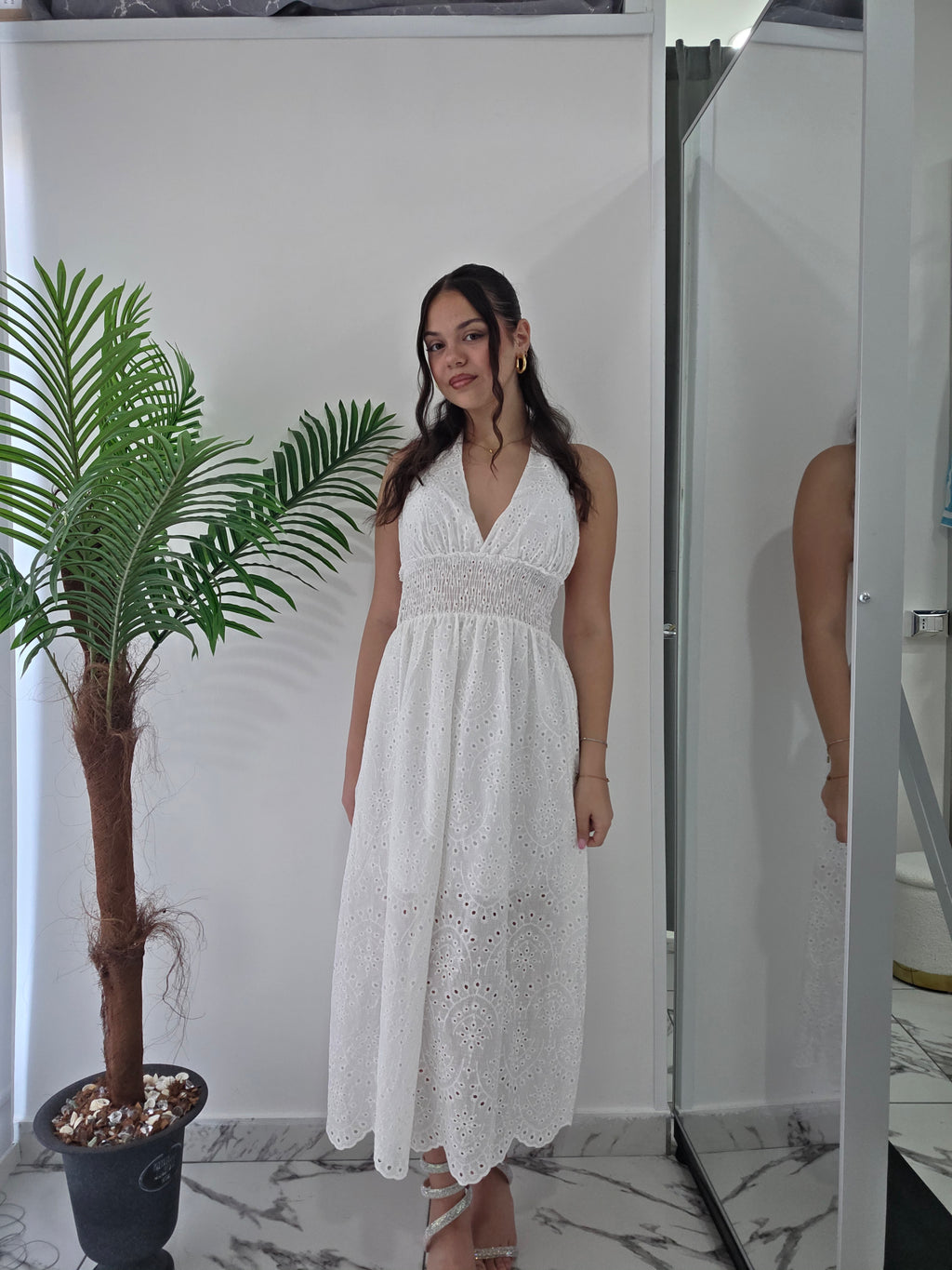 White Long Dress