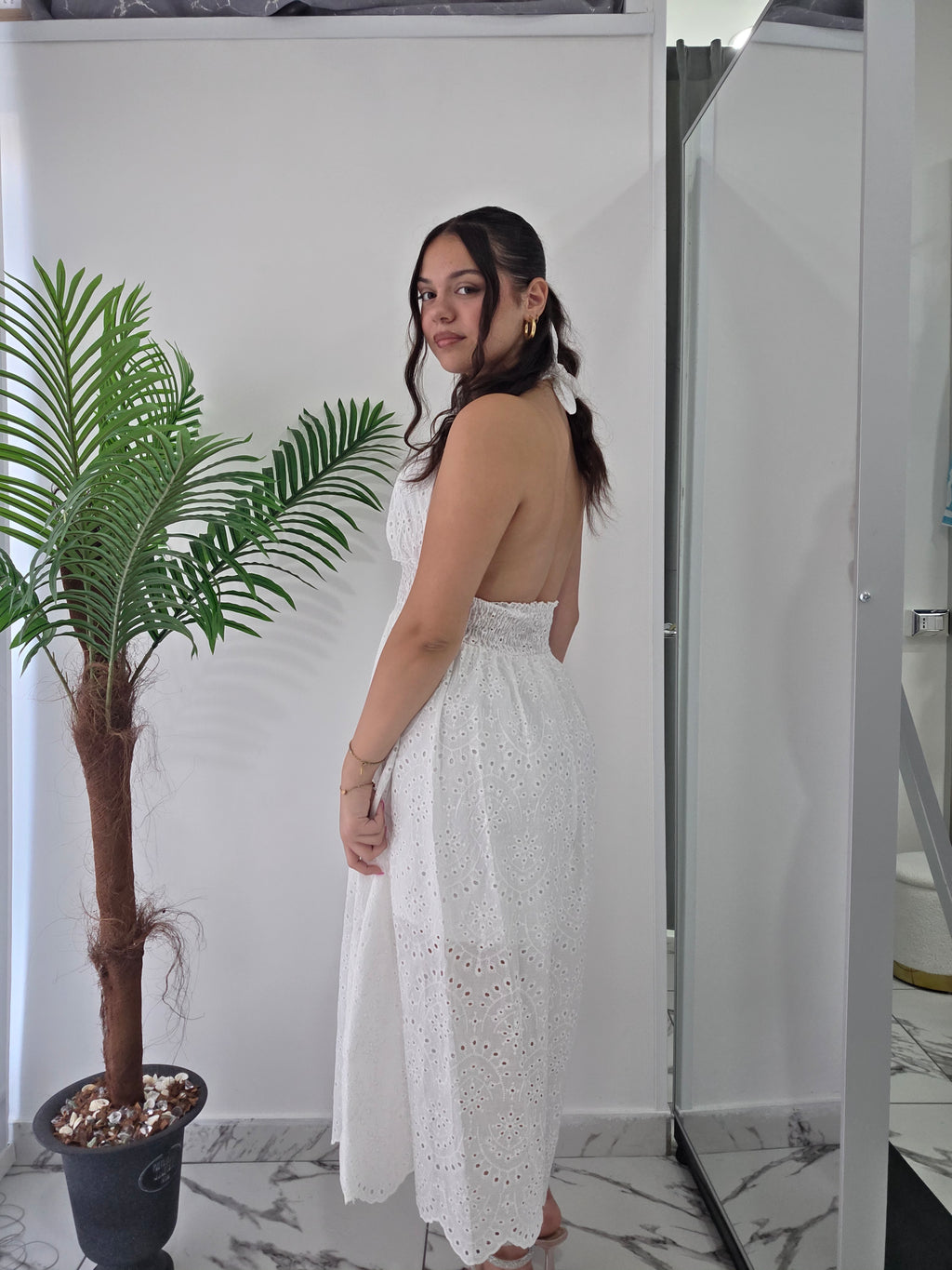 White Long Dress