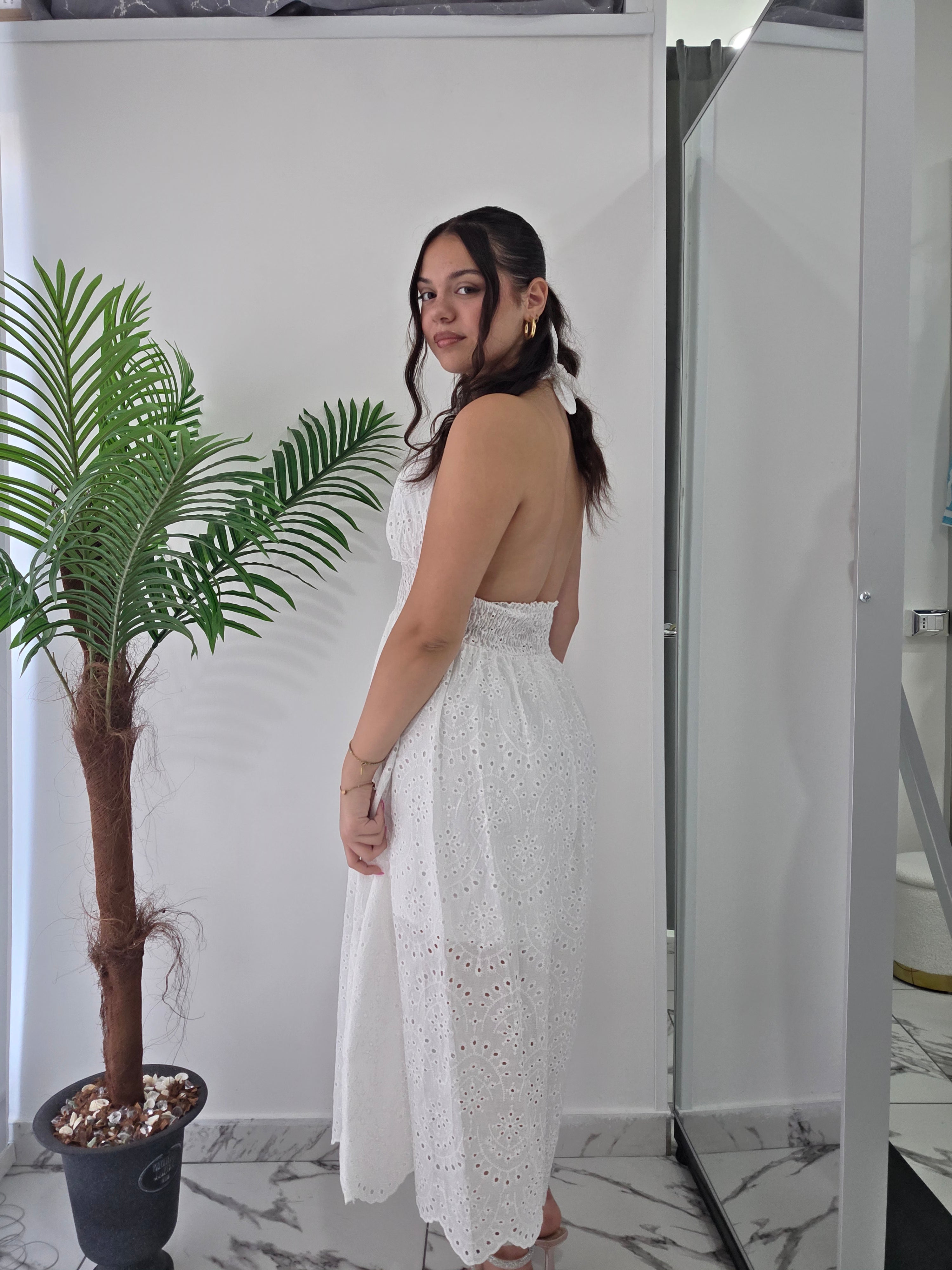 White Long Dress
